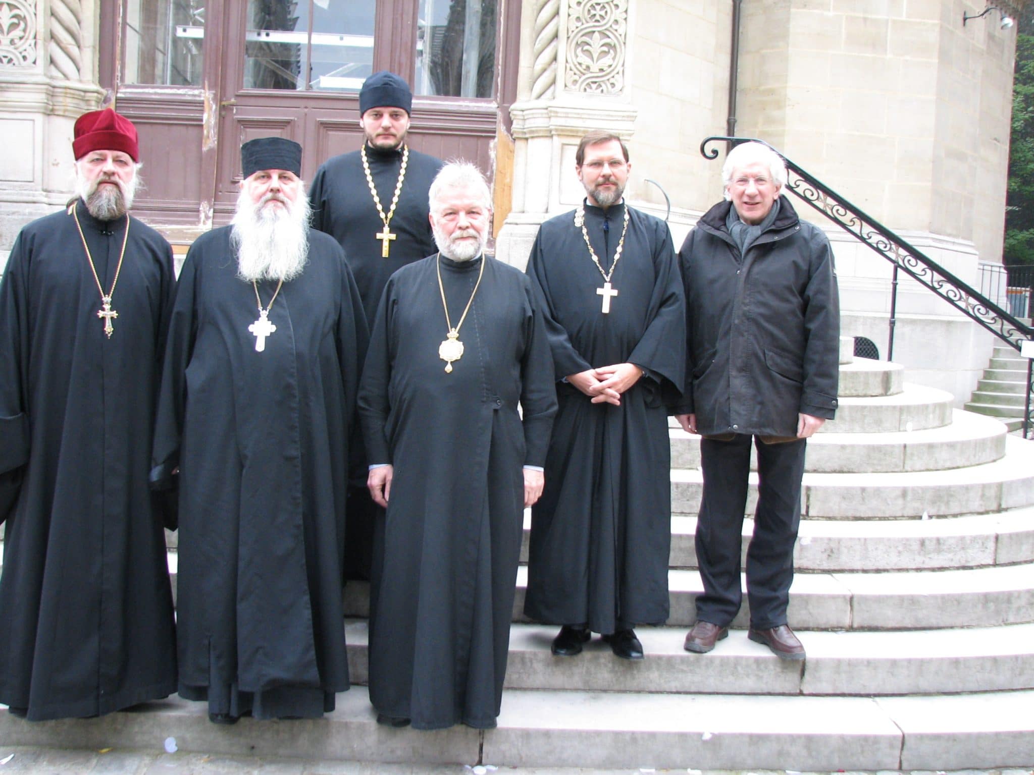 Monseigneur Gabriel reçoit la délégation de l'ERHF