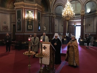 Icône gallipolienne de saint nicolas thaumaturge à la cathédrale