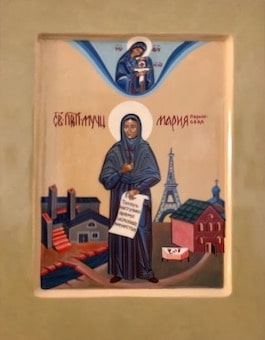 Jahrestag des todes der heiligen märtyrin mutter maria von paris