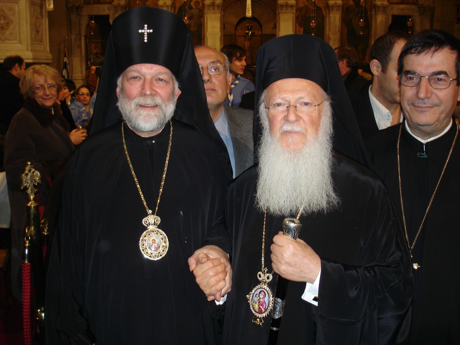 Mgr Gabriel et le Patriarche