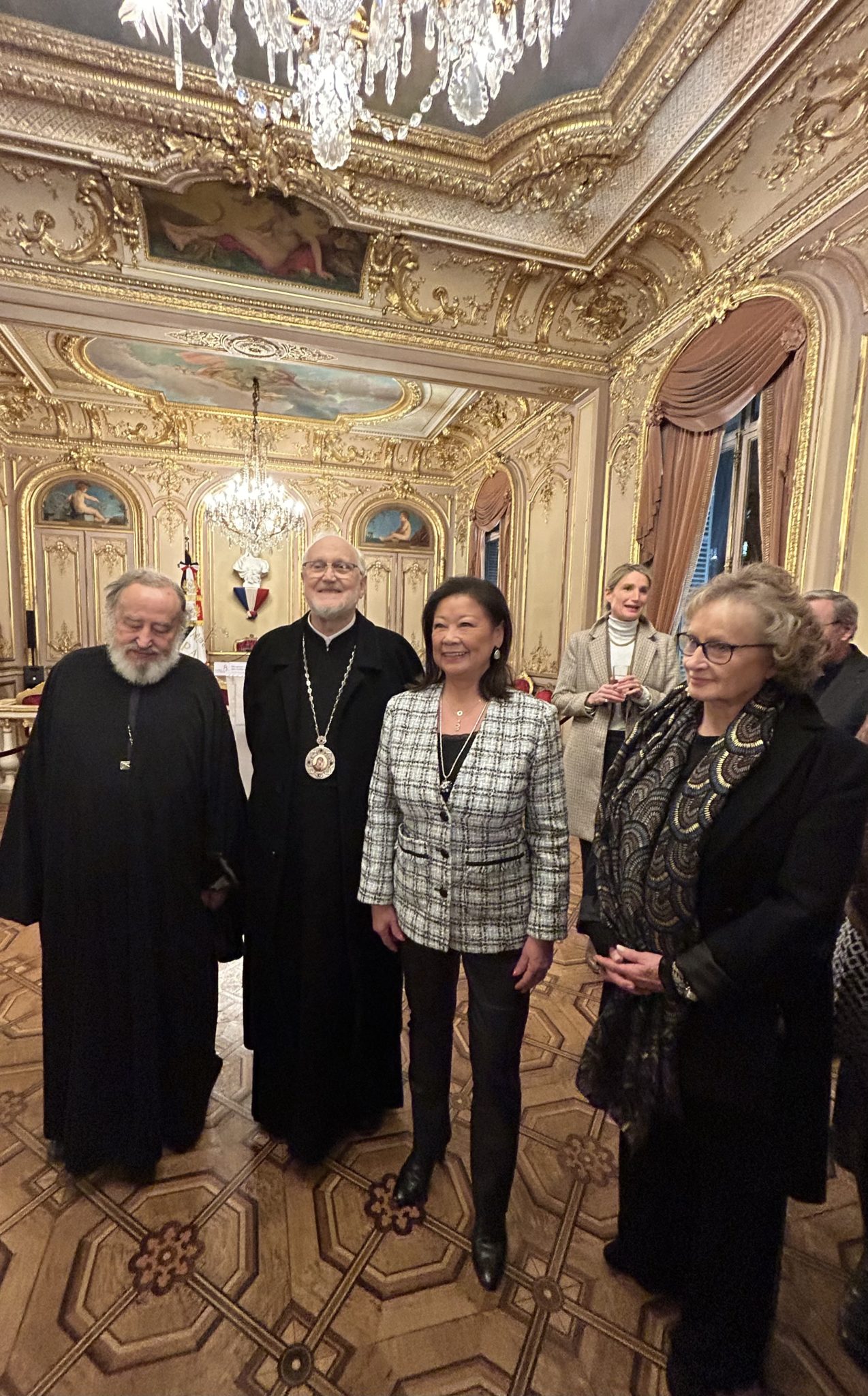 Réception donnée en l’honneur des Ministres des Cultes par la Mairie du